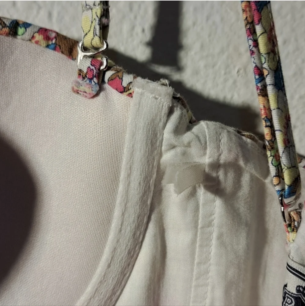 🩷💛Gifted💛🩷 PINK Victoria's Secret Floral Sweetheart Strap Sundress 2XHP - Picture 12 of 16